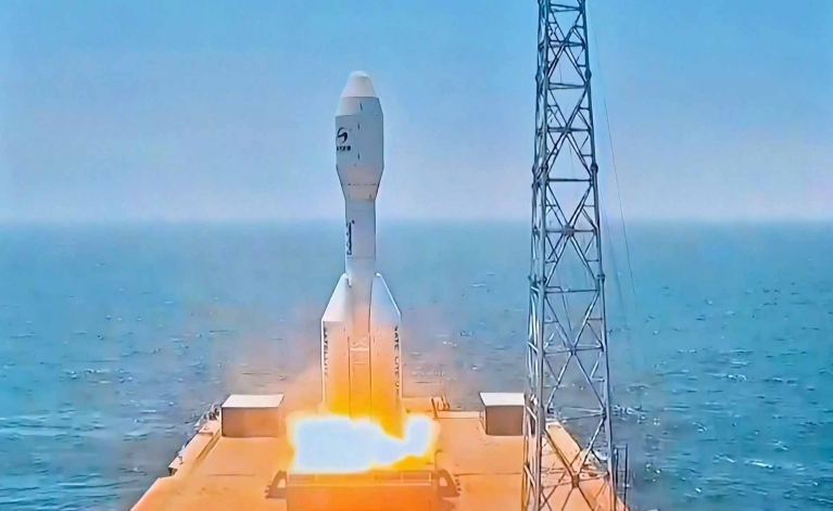 Sikeres tengeri indítást hajtott végre a kínai Gravity-1 hordozórakéta