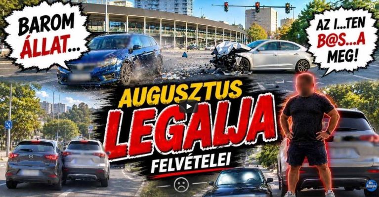 BALKÁNI ÁLLAPOTOK AZ UTAKON. Augusztus legalja felvételei - videó