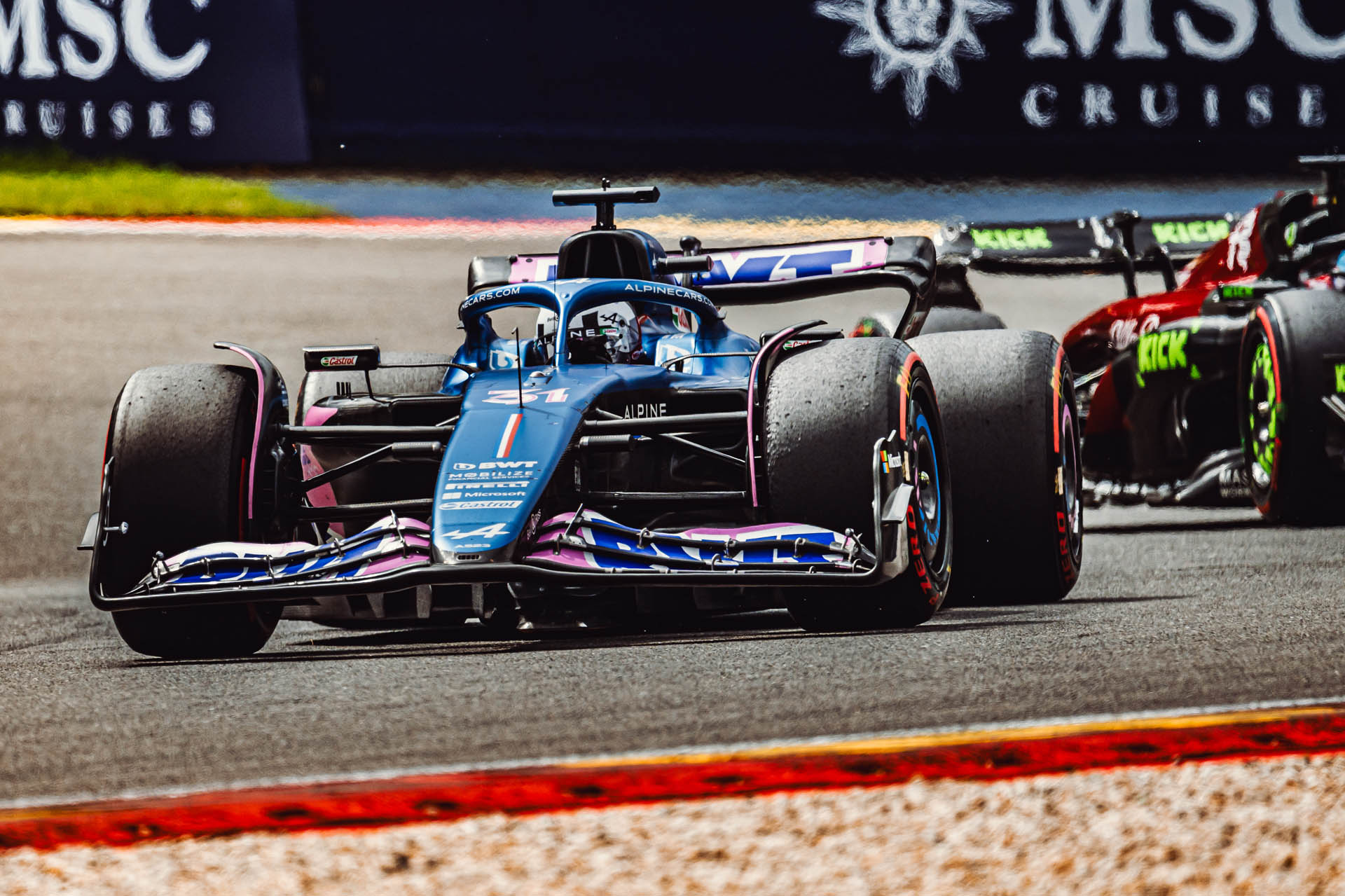 2023 BelgianGrandPrix Alpine Sunday 12