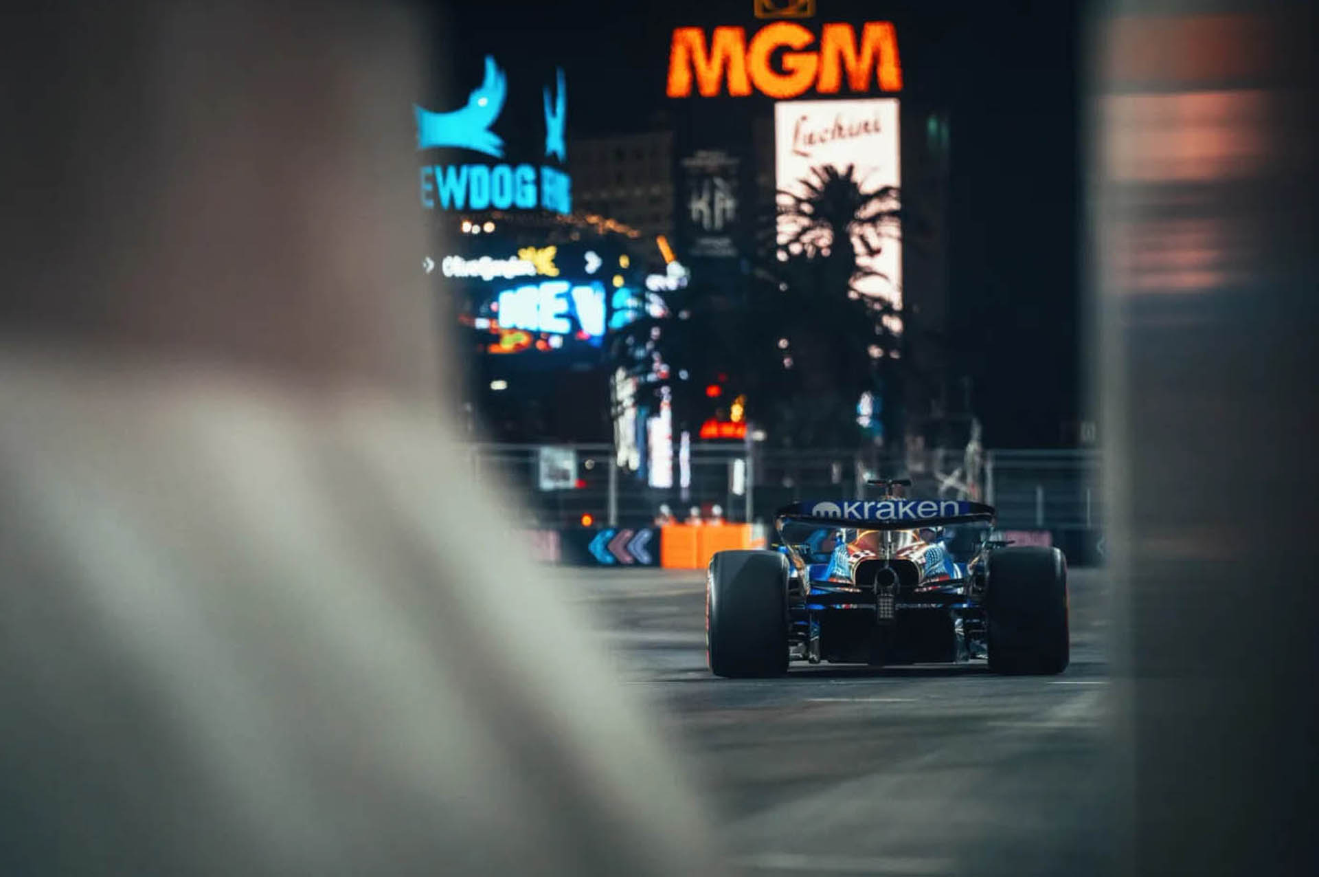las vegas grand prix williams 09