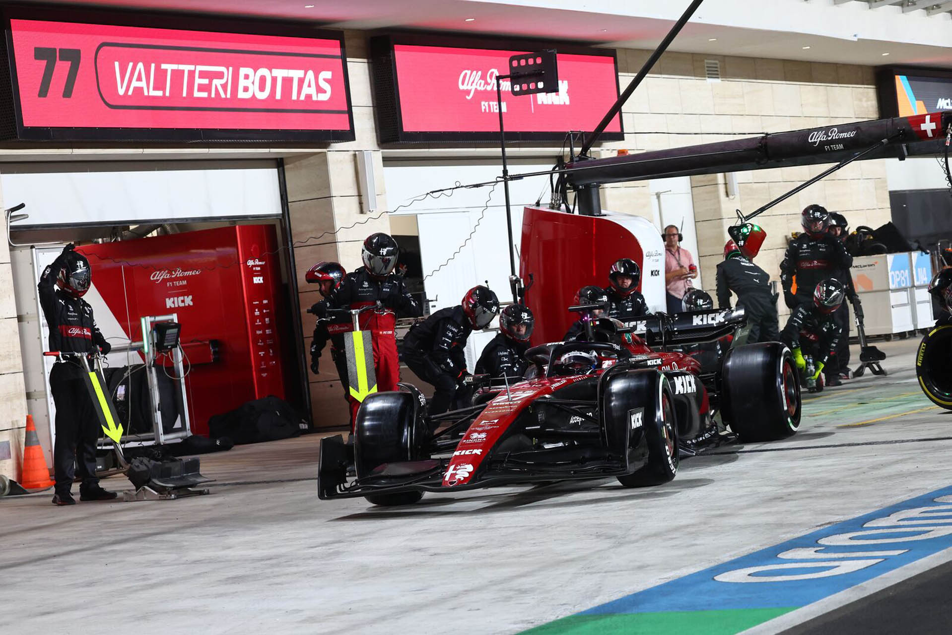 f1 gp qatar alfa romeo sunday 07