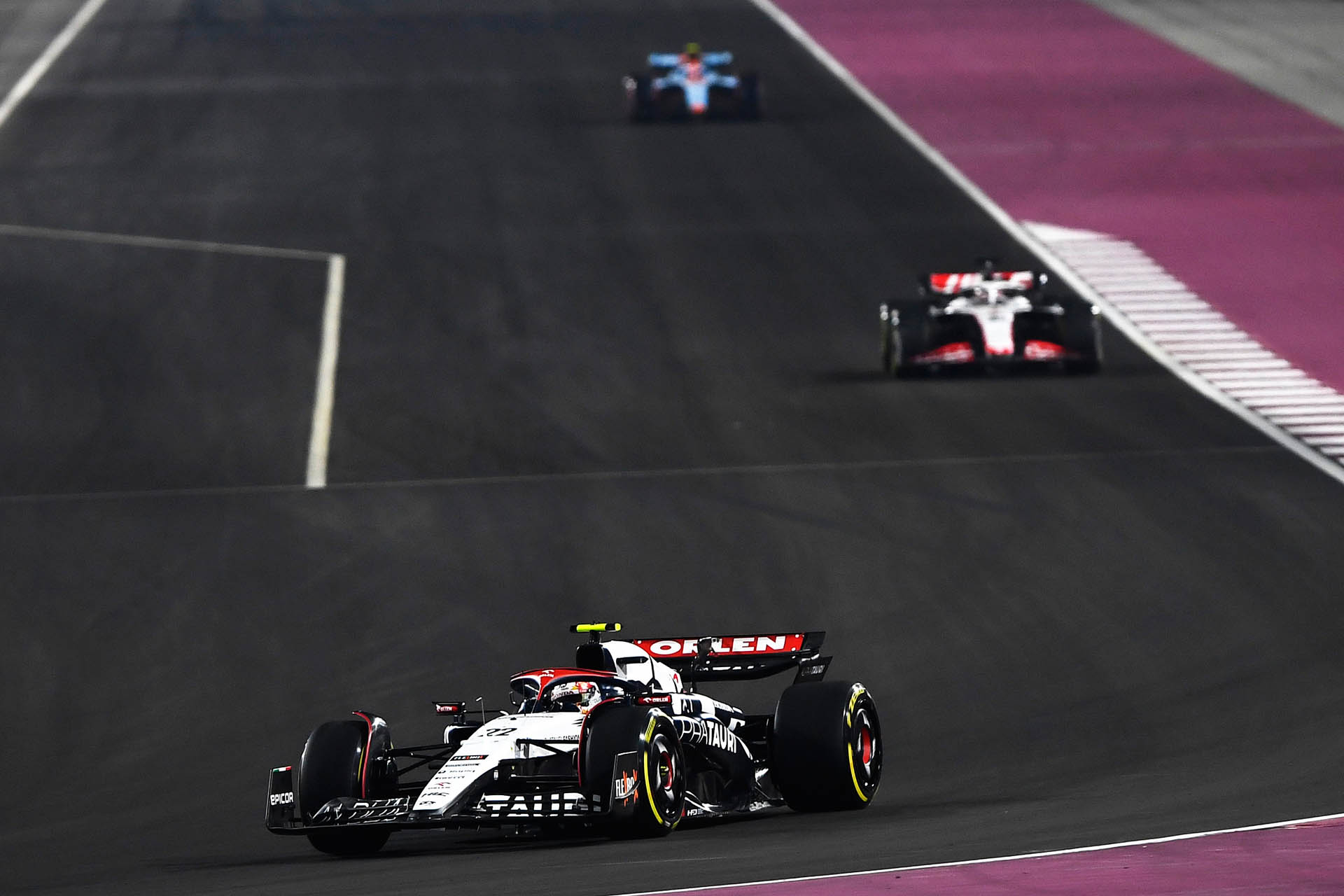 f1 gp qatar alpha tauri saturday