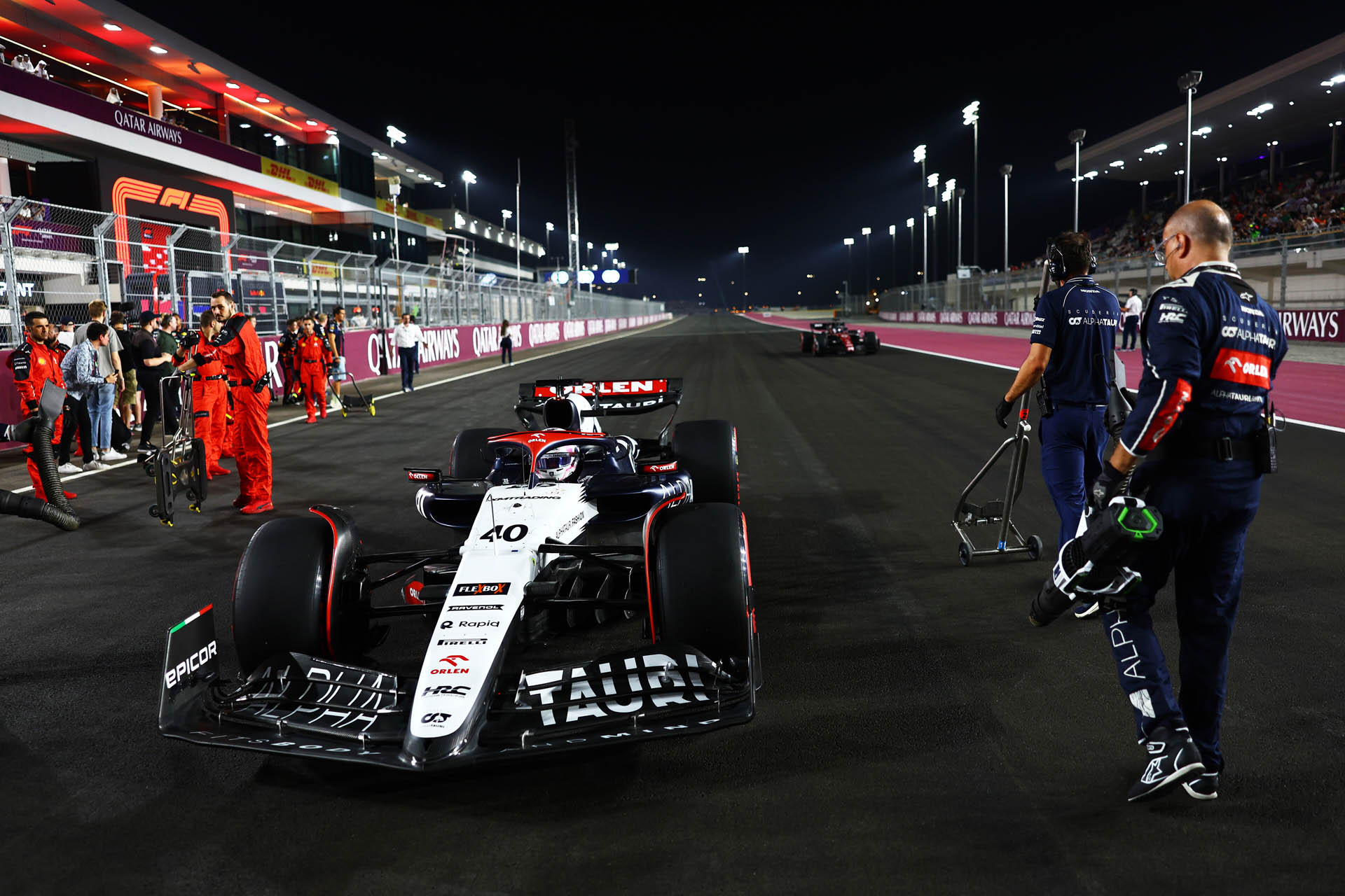 f1 gp qatar alpha tauri sunday 09