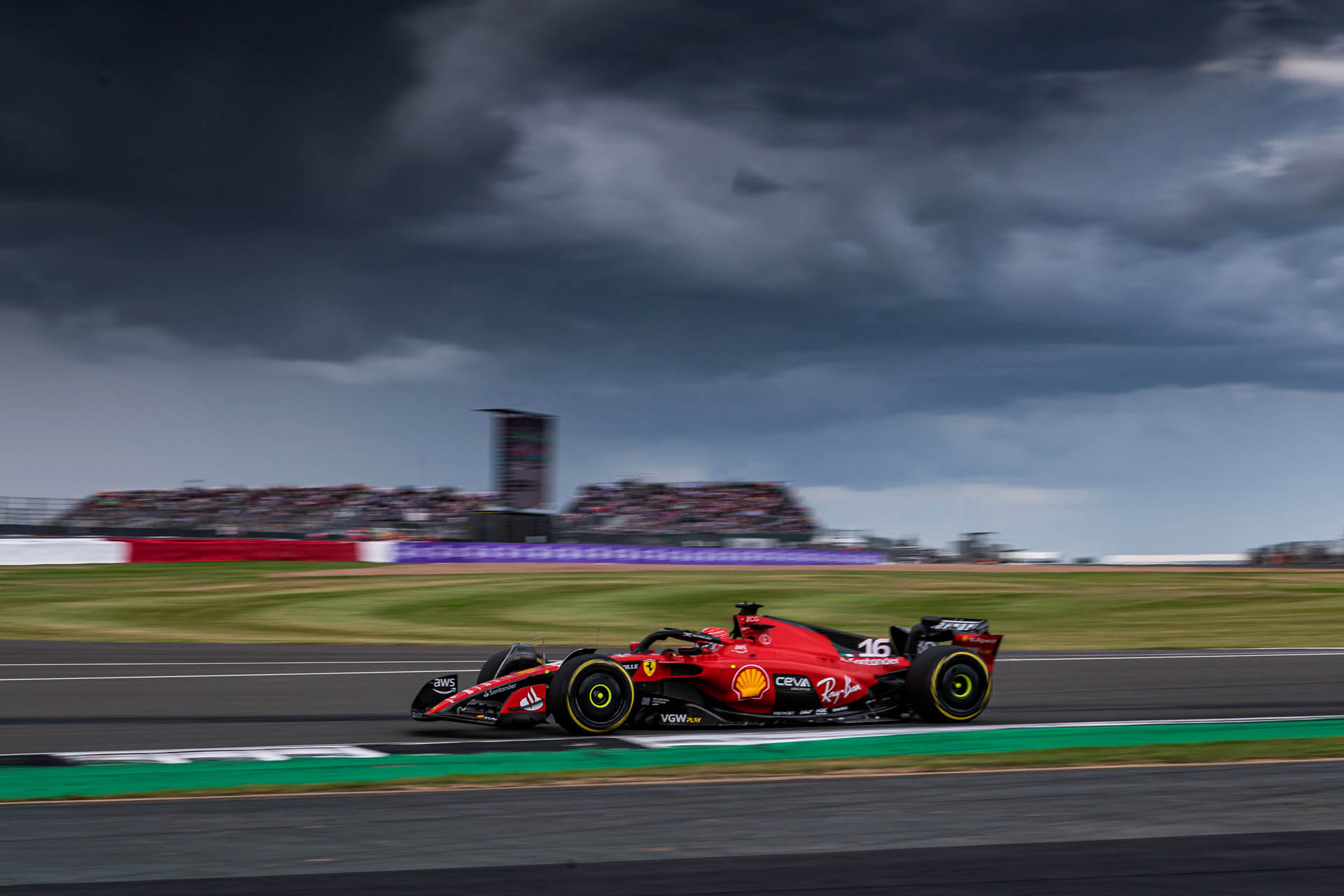 2023 F1 Silverstone - Ferrari sunday 6
