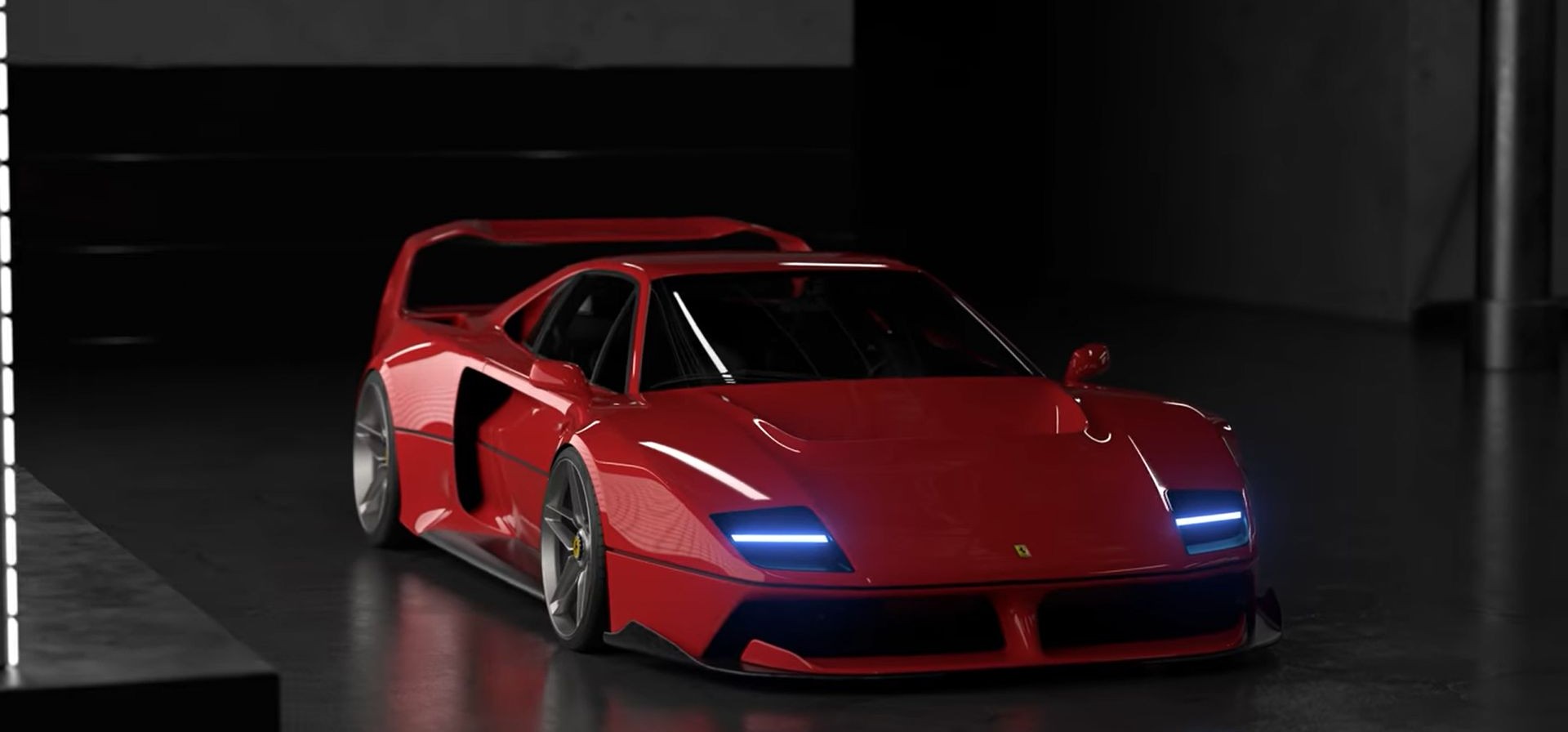 ferrari F40 widebody