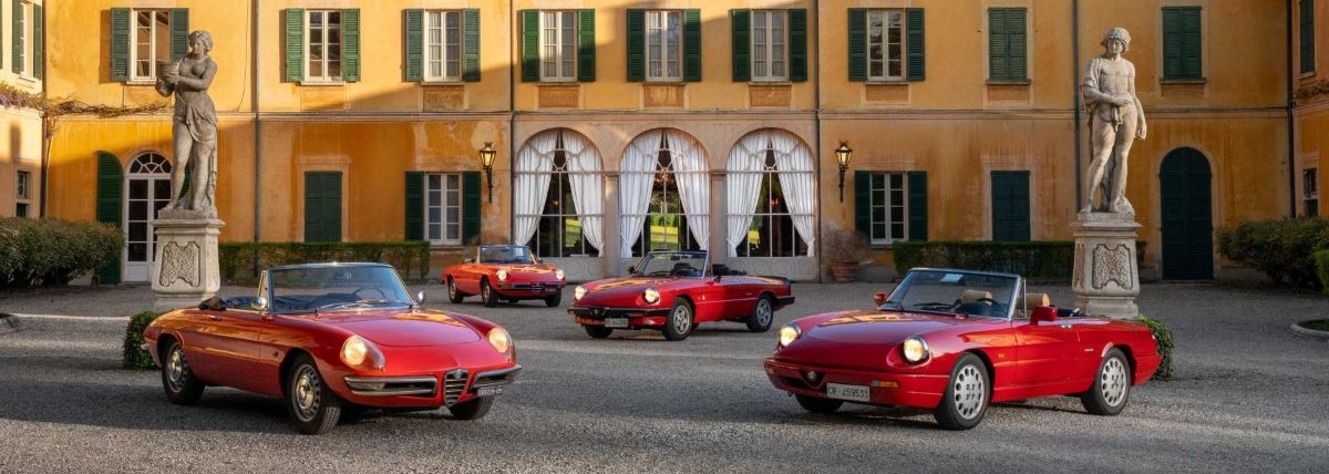 Alfa Romeo Spider nyito