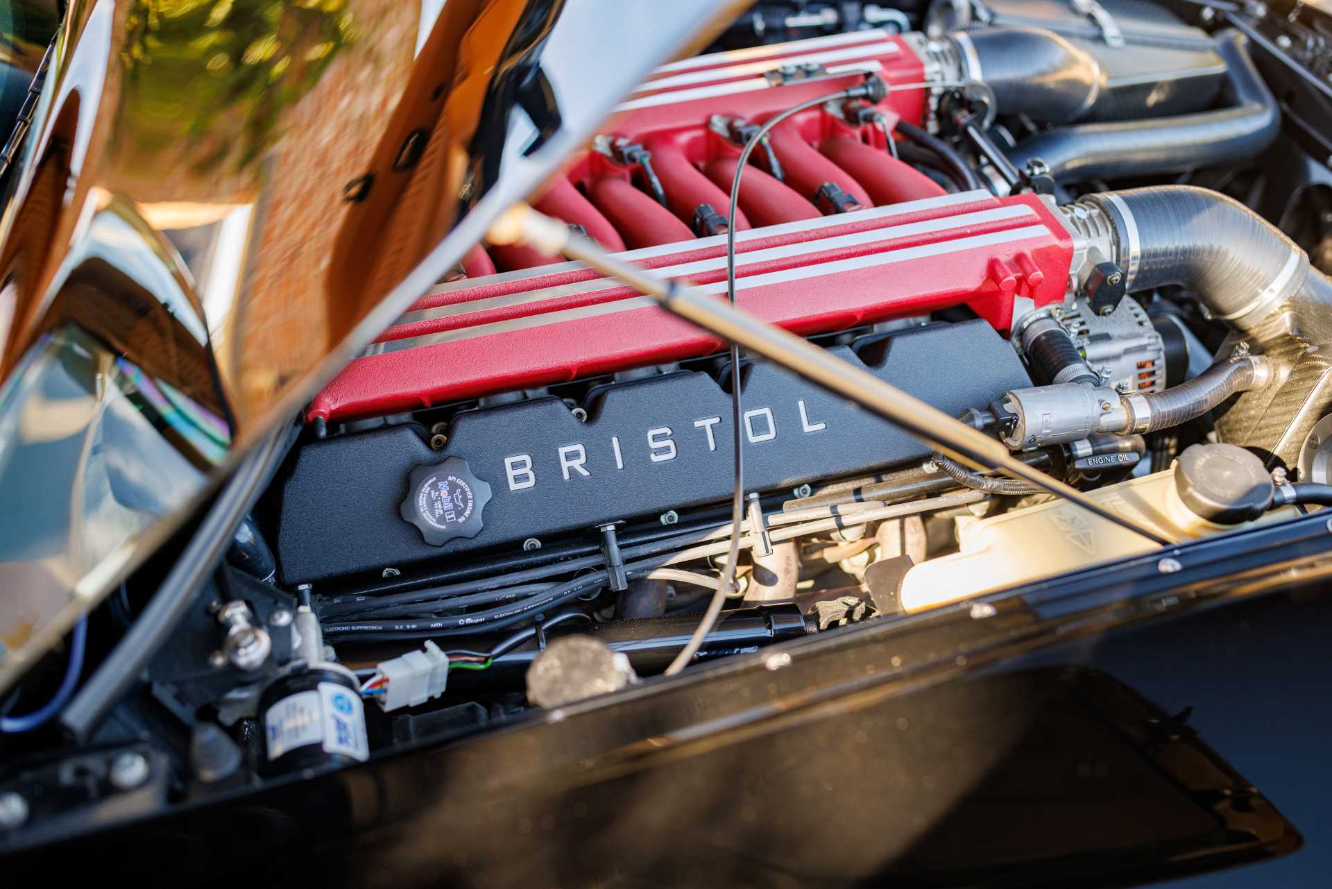 018 Bristol Fighter - engine bay