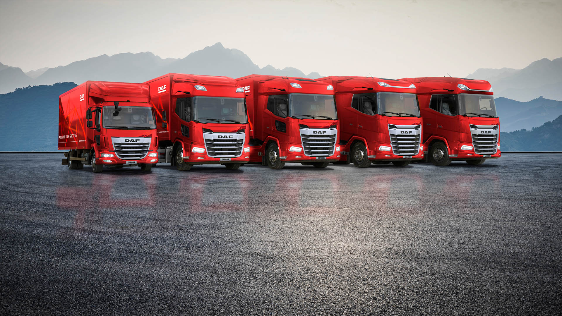 1.9 DAF New Generation Trucks 2025 Line-up