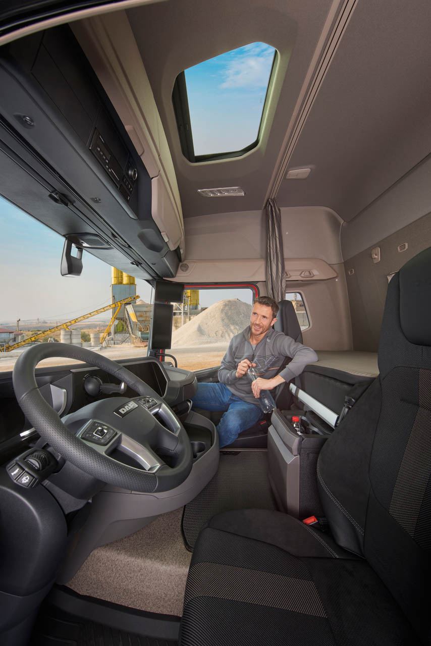 2.3 DAF New Generation 2025 - Driver relaxing