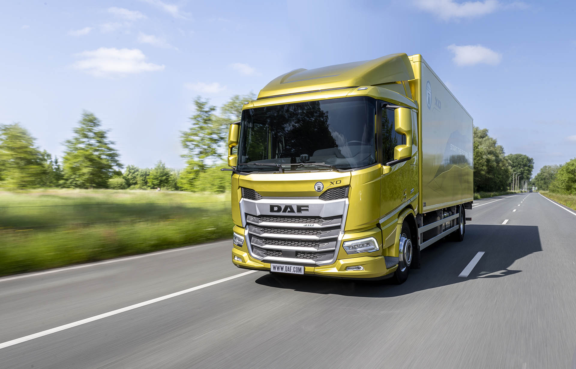 DAF XD with new PACCAR PX7 engine