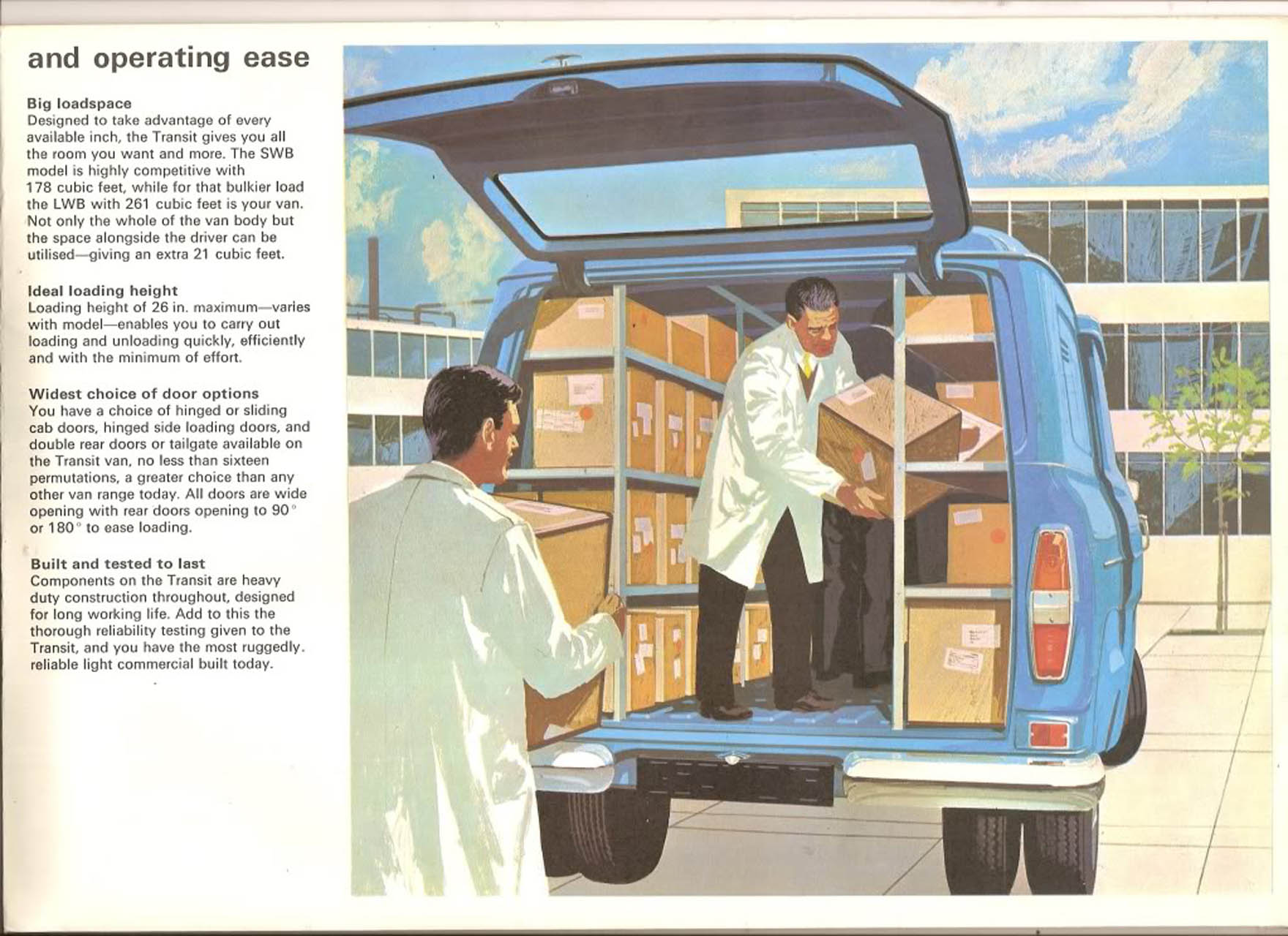 1965 Ford Transit brochure page 7