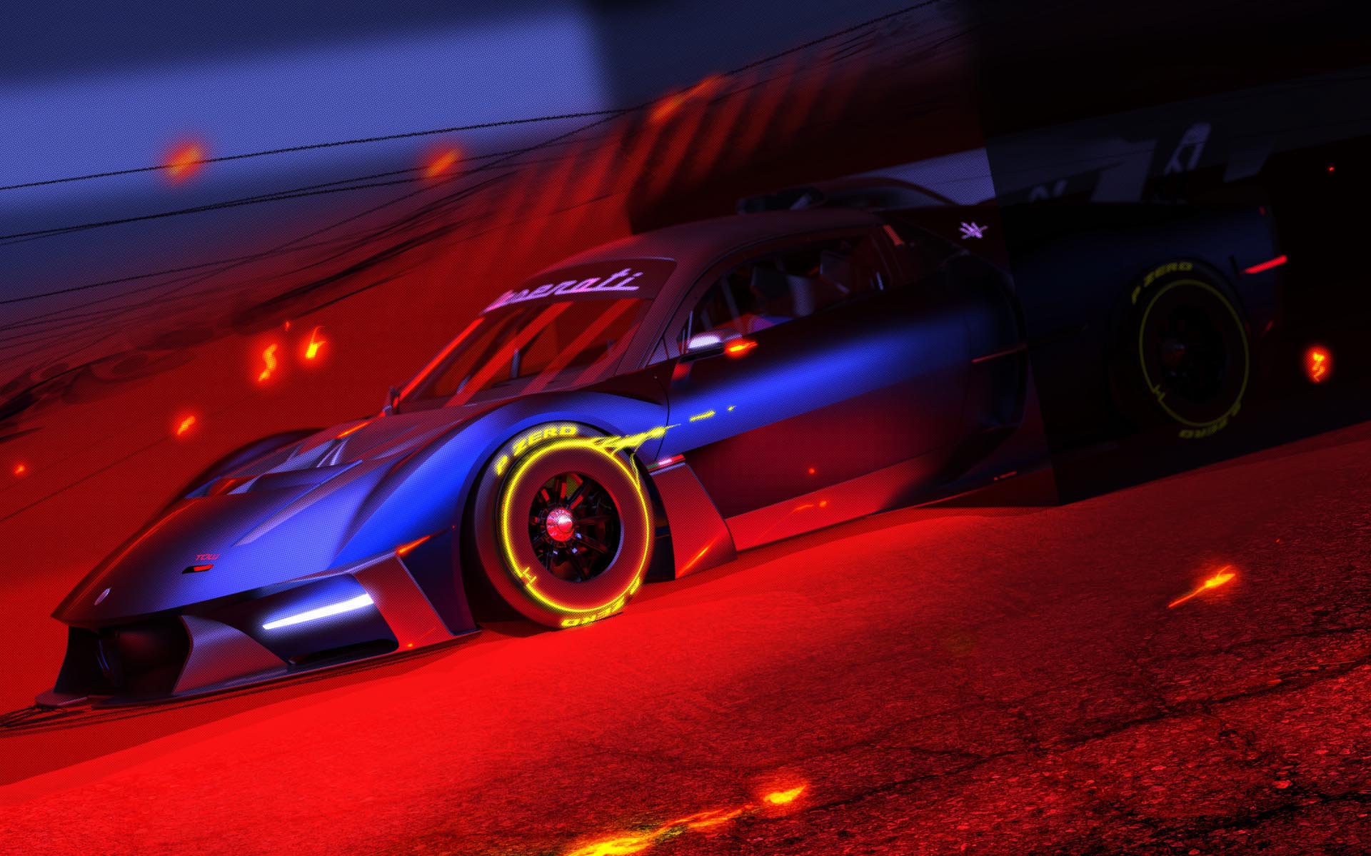 04 Maserati MCXtrema sketch