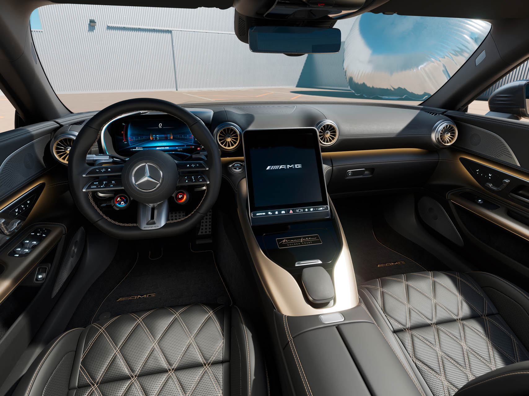 Mercedes-AMG SL 63 MANUFAKTUR Golden Coast 01