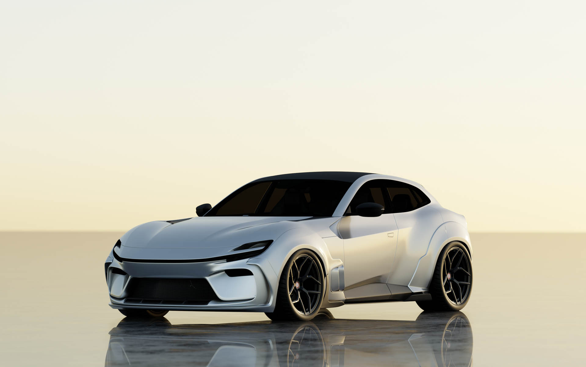 POGEA RACING Purosangue Widebody Carbon Silber 10