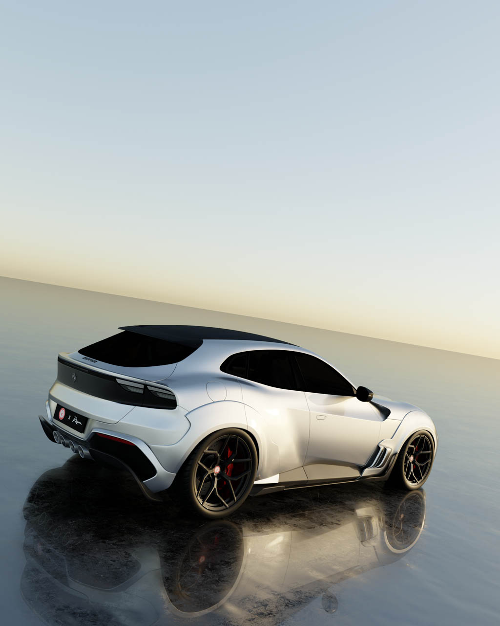 POGEA RACING Purosangue Widebody Carbon Silber 2