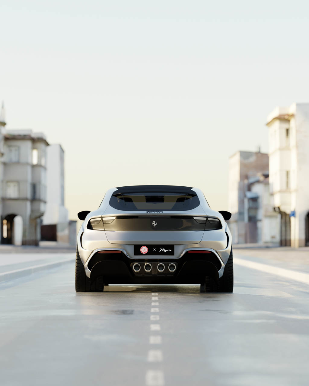 POGEA RACING Purosangue Widebody City Silber 5