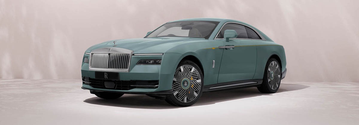 rolls-royce spectre inspired by primavera nyito