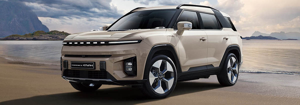 SsangYong Torres EVX nyito