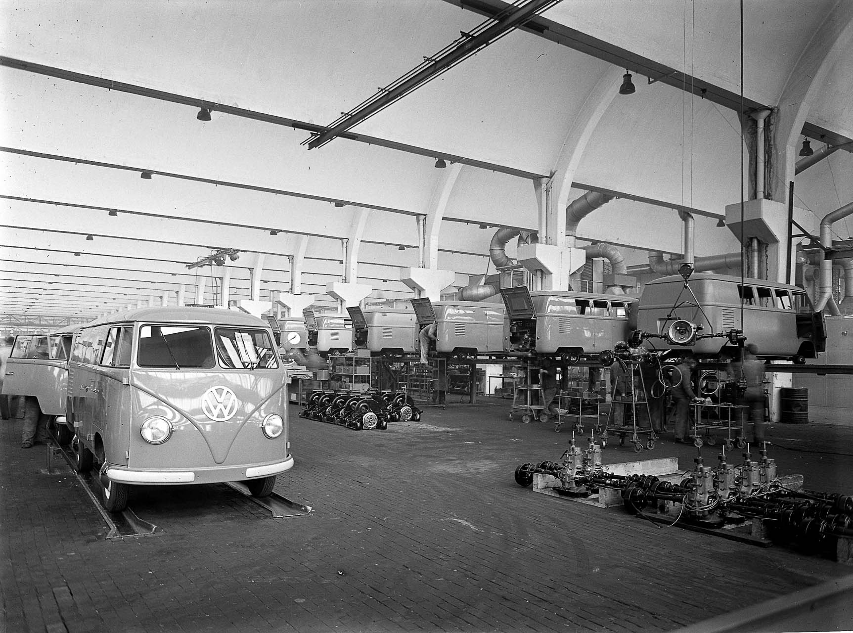 A 0565 Transporter Produktion Wolfsburg 1950 810214885