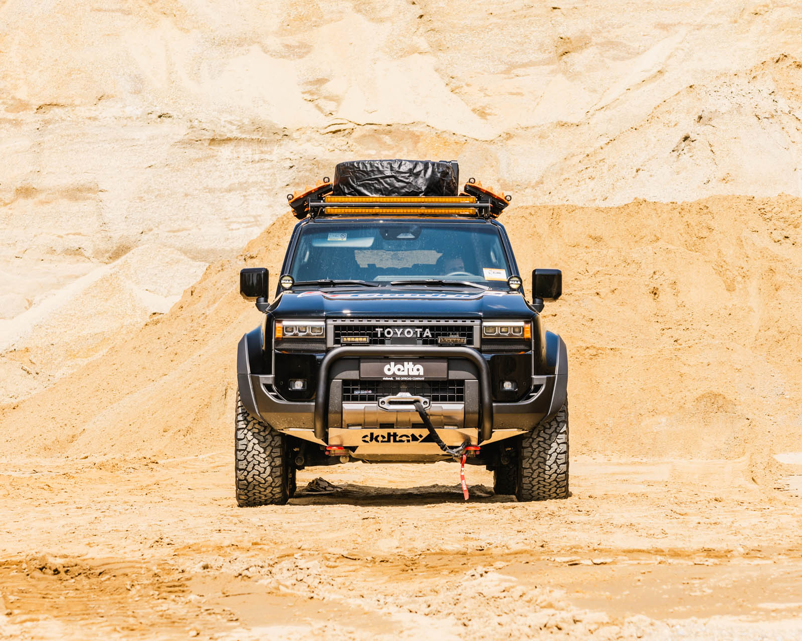 delta4x4 Toyota Landcruiser J25 frontbar